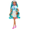 thumbnail image 4 of Poupée Barbie Cheveux Fantaisie, Brunette, 4 of 7