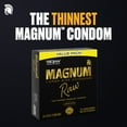 thumbnail image 4 of Trojan Magnum Raw Large Size Condoms - 24 Count, 4 of 9