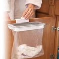 thumbnail image 3 of asddcavvf Hanging Bag Holder Cupboard Door Back Rack Storage Waste Kitchen Cabinet Garbage Tools Kitchen Cabinet Door Hanging Can Mats for Bottom of Kitchen, 3 of 6