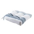 Home Essence Ventura Printed Stripe 3M Scotchgard Outdoor Seat Cushion