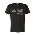 thumbnail image 2 of Wild Bobby, Ain't I Though? Sojourner Truth 1851, Mens Premium Tri Blend Tees, Vintage Black, X-Large, 2 of 3