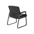 thumbnail image 2 of BBF - Chaise - Dossier Bas - Cuir - Noir, 2 of 6