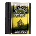 thumbnail image 5 of Bicycle Prestige Waterproof Plastic Playing Cards Black Playing Cards 100% Plastic 1 Deck, 5 of 5