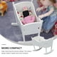thumbnail image 4 of 1 unid mini cuna jugueting niño pequeño modelo de cuna para la casa de Dolly (blanco), 4 of 6
