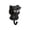 Black, variant on LIERTOUR Animal Silhouette Key Hook Creative Adhesive Wall Mount for Bags and Coats Minimalist Home Office Gear for Adults Purple