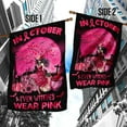 thumbnail image 4 of Flagwix Breast Cancer Decoration, In October Even Witches Wear Pink Breast Cancer Awareness Flag - House Flag (30x40 in), 4 of 5
