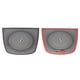thumbnail image 4 of Cubiertas decorativas para altavoces rejilla de altavoz autoadhesiva de larga duración a prueba de herrumbre 85x76 pulgadas negro + plateado para X6 F16 2015-2018 ANGGREK Otros, 4 of 8
