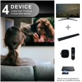 thumbnail image 5 of Control Remoto Universal GE 80984 Recargable Retroiluminado para 4 Dispositivos TV Samsung LG Sony Roku, 5 of 5