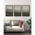 thumbnail image 4 of Drsoum Landscape 16x24in Black Framed Canvas Wall Art Vintage Classical The Vast Grassland Prints Decor, 4 of 7