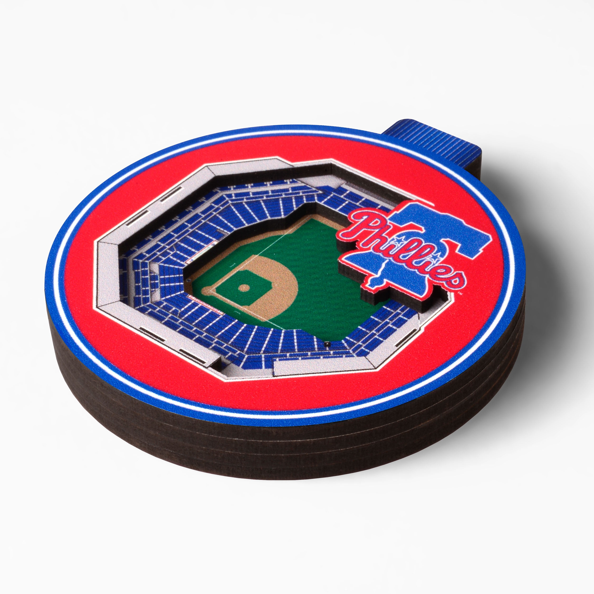 YouTheFan MLB Philadelphia Phillies 3D StadiumView Ornament