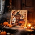 thumbnail image 6 of Halloween Ghost Diamond Painting Kit for Adults - 3D Pearl Art Craft, Spooky Cute DIY Fall Home Decor Wall Art, Seasonal Party Gift for Beginners, 6 of 9