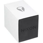Nixon A9752051 Men's 'Safari' Quartz Stainless Steel and Black Leather Watch