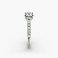 thumbnail image 3 of First Jewel Round Cut 1.7 Ct Lab Created Diamond Lovable Wedding Band for Girlfriend - Bridesmaids Jewelry - 14K White Gold Plated Engagement Ring - Women's Diamond Ring for Proposal, 3 of 3