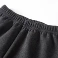 thumbnail image 2 of Pantalones de capa Base de lana gruesa para niñas, pantalones largos elásticos cálidos para niños, ropa para exteriores, ropa de lana integrada para niños, 2 of 5
