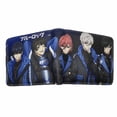 thumbnail image 1 of Wallet Blues Locks, de piel sintética, delgada y plegable, con personajes de anime, 1 of 2