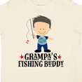thumbnail image 4 of Inktastic Grampa Fishing Buddy Boys Boys Toddler T-Shirt, 4 of 5
