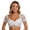 24#White, variant on Women German Dirndl Blouse Bavarian Oktoberfest Costume White Dirndl Shirts for Women White 2XL