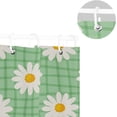 thumbnail image 5 of FREEAMG Beautiful Flowers Shower Curtain Waterproof Fabric Shower Curtains for Bathroom Decoration Curtain with 12 Hooks 60x72 Inch, 5 of 6
