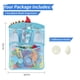 thumbnail image 2 of Organizador de juguetes de baño con múltiples formas de colgar, soporte para juguetes de baño con apertura extragrande, bolsa de almacenamiento de juguetes para bañera con cremallera en la parte inf, 2 of 5