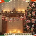 thumbnail image 6 of CIYISON 24Pcs Christmas Tree Biscuit Men Hanging Decoration Wood Biscuit Men Ornament For Tree Mantels Shelf Holiday Decorations, 6 of 7