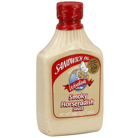 Sandwich Pal Smoky Horseradish Sauce, 16 oz (Pack of 6)