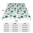 thumbnail image 3 of Vsdgher Frog And Dragonflies Ultra-Soft Micro flannel Blanket Throw Blankets for Couch Sofa, Bed (4 sizes)-40"x30", 3 of 7