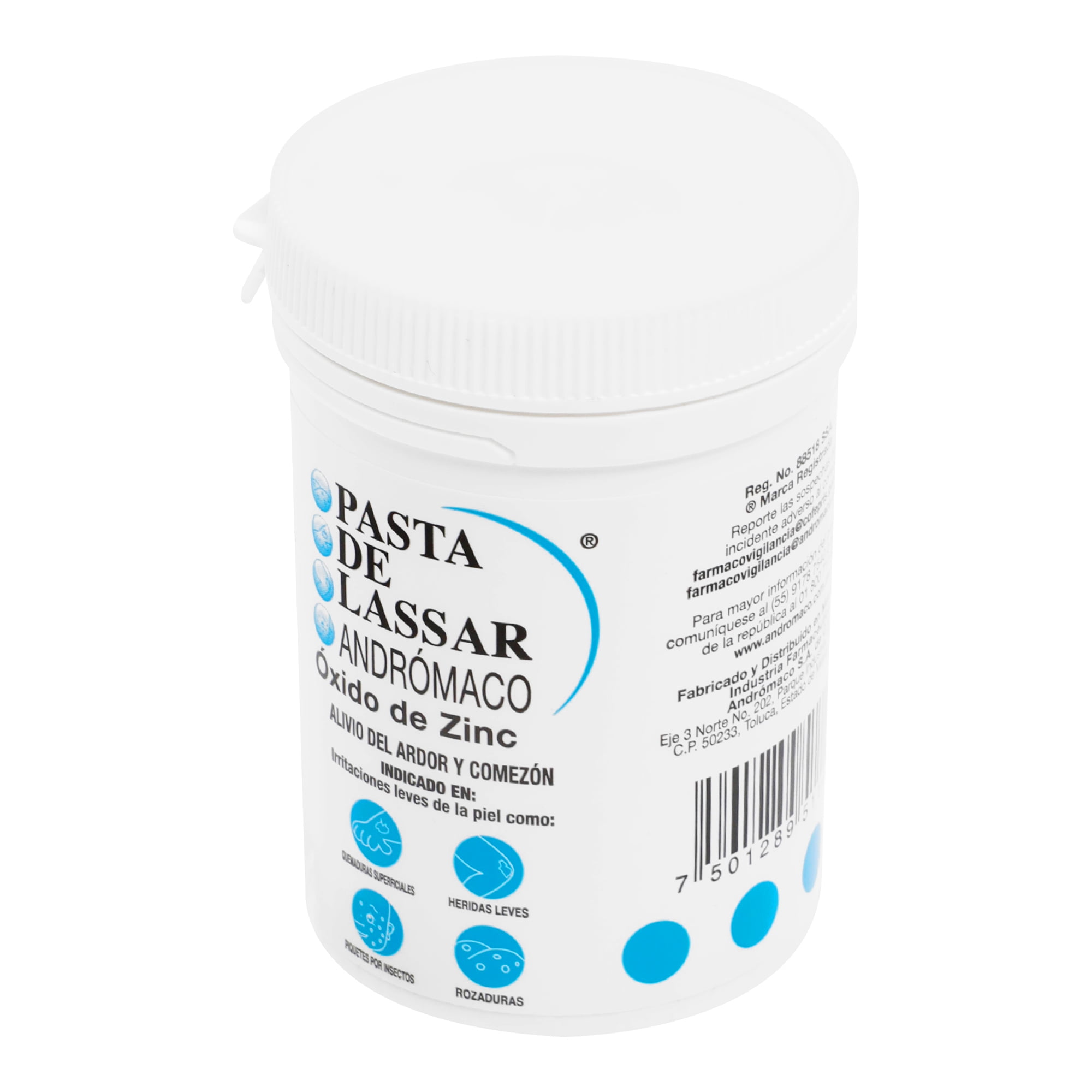 Pasta Lassar Emolientes y Protectores, 125 G