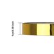 thumbnail image 2 of Cinta de arte gráfico Cinta de espejo metálico Cinta de decoración autoadhesiva dorada Efecto similar a un espejo para gabinete Pared Armario Baño Decoración Envoltura de regalo, 55 yardas Namotu CZBG-ZH90, 2 of 6