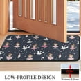 thumbnail image 3 of Dark Blue Ballerina Princess Pattern Door Rugs,Washable Non Slip Door Mats Indoor,Decorative Door Mats,Entry Mat Indoor for Entrance,Bedroom,Kitchen,Bathroom,30"x17", 3 of 6