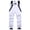 White, variant on Womens Snow Bibs Adjustable Straps Ski Pants Waterproof Windproof Insulated Snowboard Overalls Winter Skiing Pants