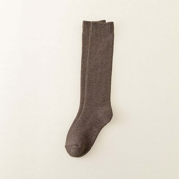 Calcetines cómodos para mujer, regalos de invierno, calcetines de forro polar gruesos, calcetines casuales regulares para mujer