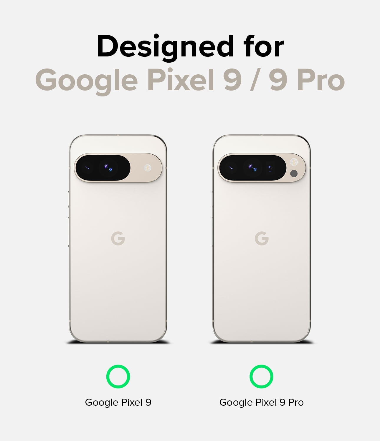 Ringke Pixel 9 Pro / 9 [Fusion Magnetic] Anti-Fingerprint Shockproof Bumper Phone Case Compatible with Magnetic Charger - Clear