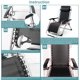 thumbnail image 3 of 1 paquete de tela de repuesto para silla de gravedad cero, tela de reparación gris para salón antigravedad, pieza de malla para sofá reclinable plegable, piscina al aire libre, 3 of 4