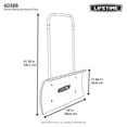 thumbnail image 6 of Lifetime Products 42 inch Wide Snow Pusher, Blue (60388), 6 of 15