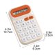 thumbnail image 3 of Calculadora de bolsillo mini tamaño palmSize de 8 dígitos - calculadora portátil de escritorio de mano, teclas básicas de función, botones de pulsación fácil, plástico resistente para negocios en casa, 3 of 6