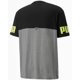 thumbnail image 2 of Playera Puma Power Colorblock Tee para Hombre 847389-03 gris M, 2 of 4