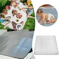 thumbnail image 2 of Aluminum Camping Mat - Foldable 100*200CM Foam Sleeping Mat for Outdoor Activities for Camping and Picnics, 2 of 9
