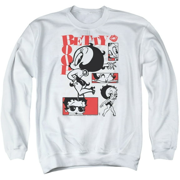 Betty Boop - Stylin Snaps - Crewneck Sweatshirt - Medium