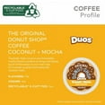 thumbnail image 3 of The Original Donut Shop Duos Coconut + Mocha K-Cup Coffee Pods, 3 of 5