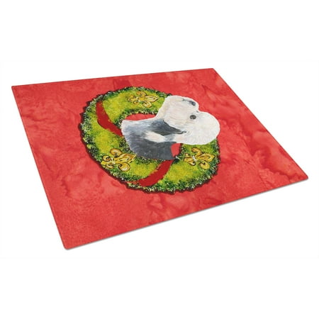 

Caroline s Treasures Dandie Dinmont Terrier Glass Cutting Board Large