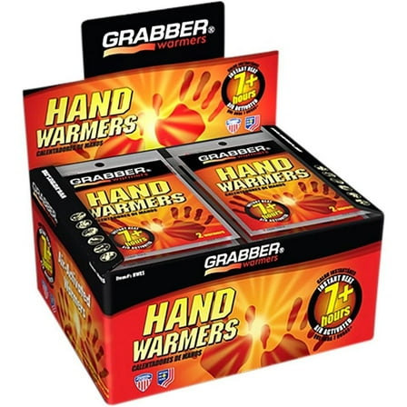 Grabber 7  Hour Hand Warmers - 40 Pair Box
