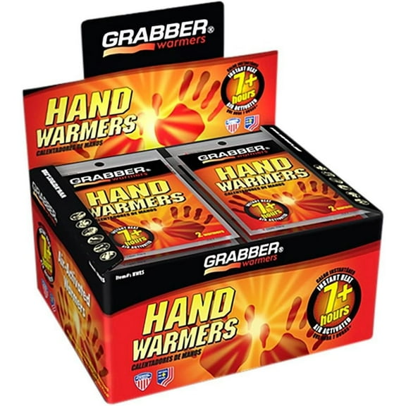 Grabber 7  Hour Hand Warmers - 40 Pair Box