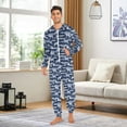 thumbnail image 3 of joogoo Wolf and Moon Unisex Adults Onesies Pajamas Jumpsuits L, 3 of 7