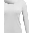 thumbnail image 3 of FashionOutfit Women's Basic Casual Round Neckline Plus size Tee Top W Various Colors, 3 of 3