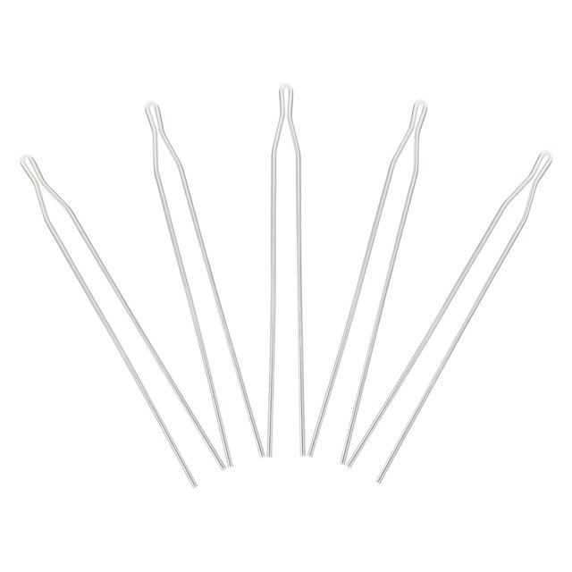 IFANLANDOR 5 Pcs Épingle à Cheveux Argentée Premium pour Embellissements de Cheveux Fêtes Décontractées et Cosplay