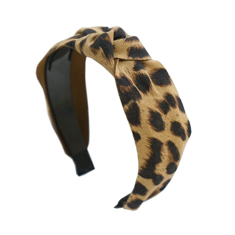 Cheetah Print Knotted Headband