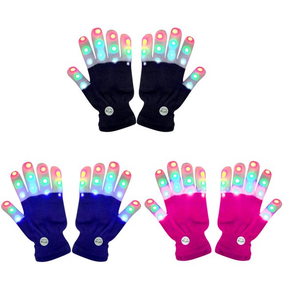 Light Up Halloween Gloves