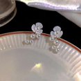 thumbnail image 4 of Pendientes de gota de perla con flores francesas 2023 shaofei HYFAD, 4 of 4