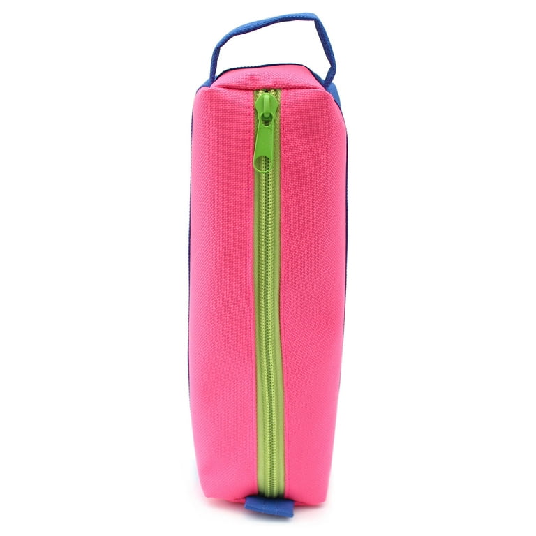 Big Lots Neon Pink Pencil Pouch