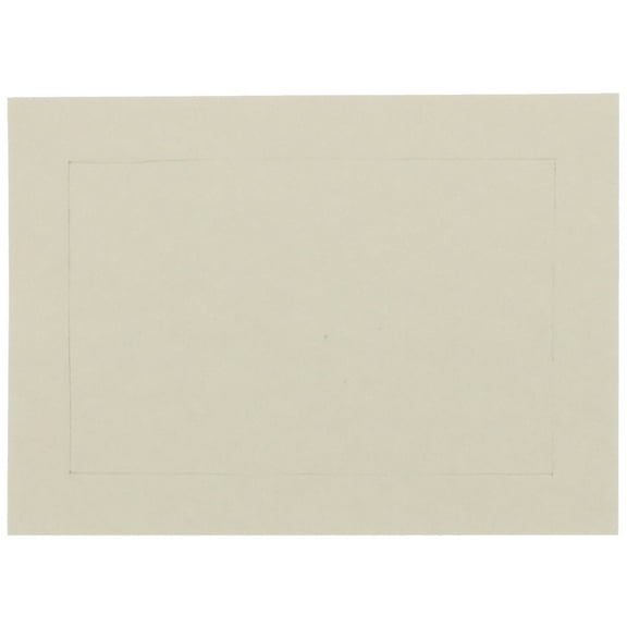 JAM Paper Flat Note Cards, 3 1/2 x 4 7/8, White, 100/Pack